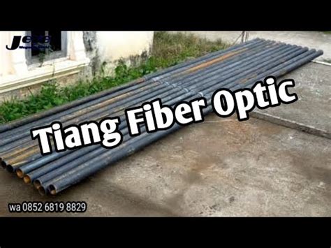 Tiang Fiber Optic FO YouTube