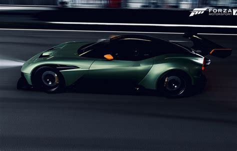 Wallpaper Hdr Aston Martin Speed Night Game Vulcan Aston Martin