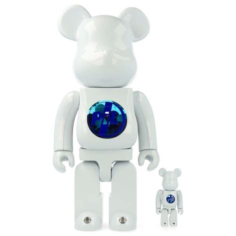 Medicom Toy Be Rbrick Pil Public Image Ltd Chrome Ed 400 And 100