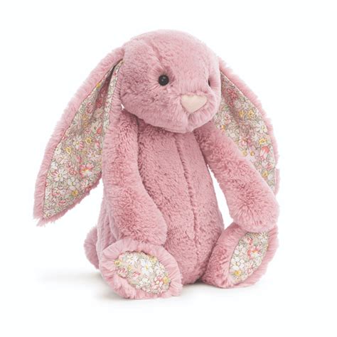 Jellycat Blossom Blush Bunny Medium Stuffed Toy Distinctive Decor