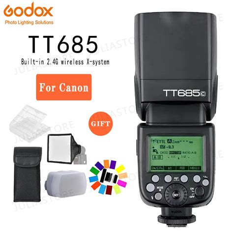 Godox Tt C Speedlite High Speed Sync External Ttl For Canon Flash