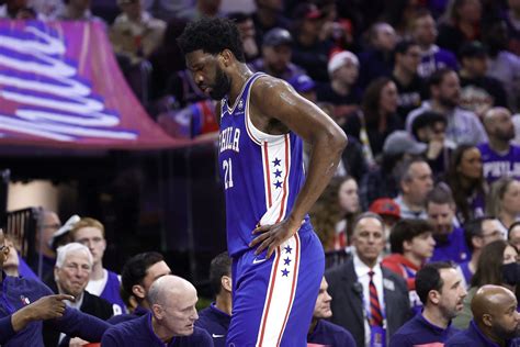 Joel Embiid Injury Update Embiid Ruled Out From Philadelphia Sixers