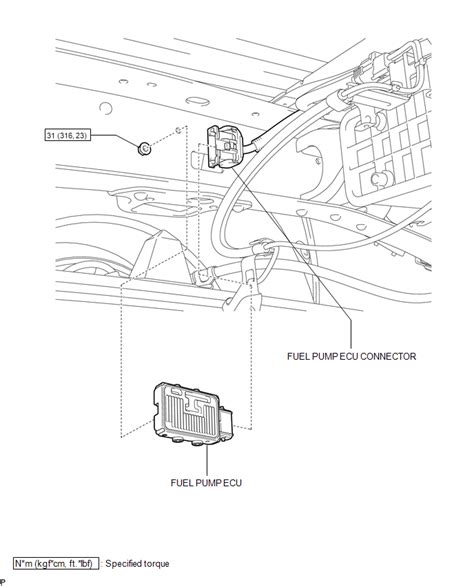 Tundra Fuel Pump Control Module