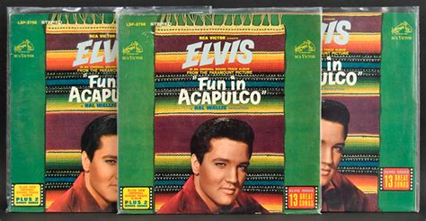 Lot Detail Elvis Presley Fun In Acapulco Album 3