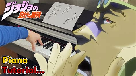 Awaken Jojo Pillar Men Theme Piano Tutorial Youtube