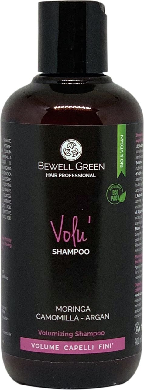 Bewell Green Volu Volume Shampoo Ecco Verde Onlineshop