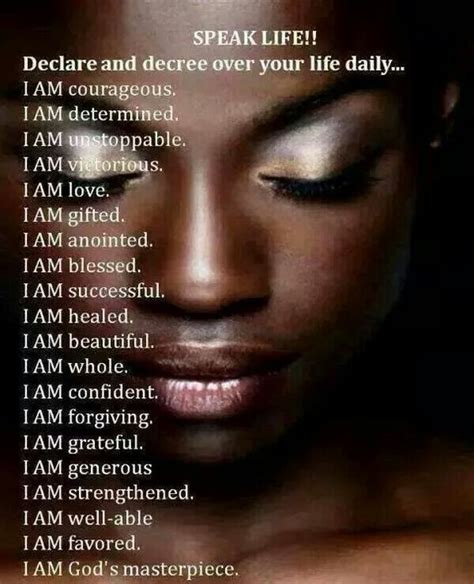 Declare Over Your Life Daily You Are Loved You Are A Wonderful Being