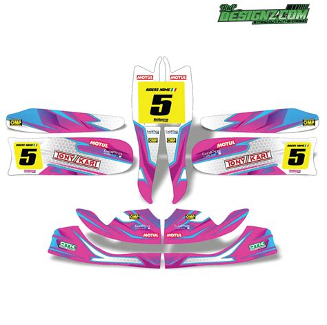 A11 Design Go Kart Decals And Graphic Kits — Bac Designz