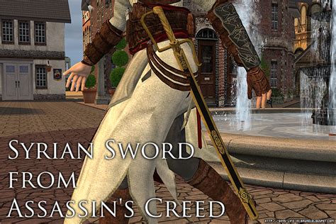 Ts2 Syrian Sword From Assassins Creed ~ By Decanandersen Sims Life In Brunei