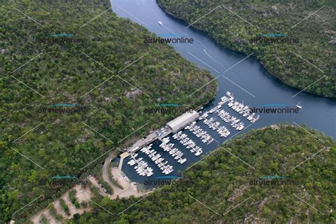 Aerial Photography Akuna Bay Marina - Airview Online