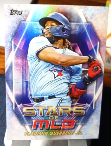 Topps Stars Of Mlb Baseball Card Vladimir Guerrero Jr Smlb