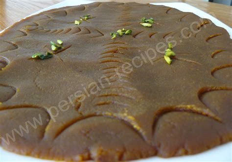 Persian Halva (with Video) - Persian Recipes