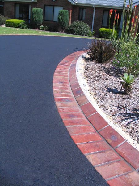 Asphalt Driveway Edging