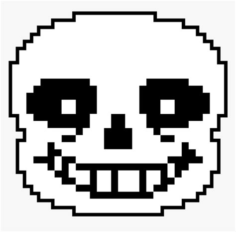 Sans Undertale Face Sprite Hd Png Download Kindpng