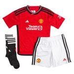 Manchester United Maillot Domicile 2023 24 Mini Kit Enfant