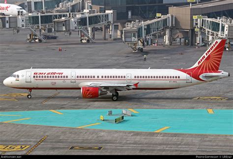 Aircraft Photo Of Vt Ppu Airbus A Air India Airhistory Net