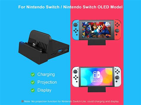 Docking Station Charging Stand for Nintendo Switch | ExtraTV