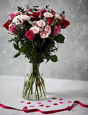 Roses | Red, Pink, White Rose Flowers & Bouquets | M&S