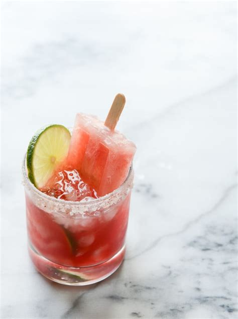 Salted Watermelon Margarita Popsicles How Sweet Eats