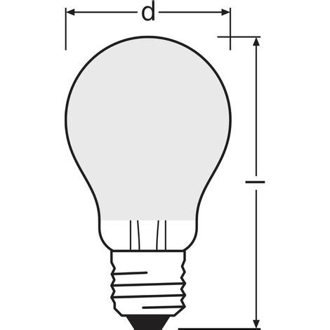 Ledvance Osram Lampadina Led Classic E W Lm K Ip