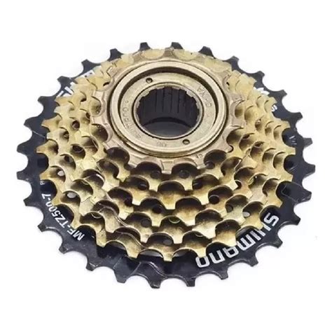 Catraca Roda Livre Bike Shimano Tz Rosca V Dentes Cor Preto