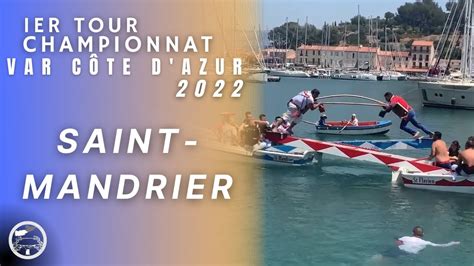 1er tour Individuel Championnat Var Côte d Azur 2022 de Joutes