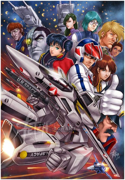 David Robotech Macross Macross Anime Robotech