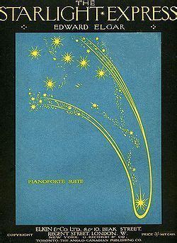 The Starlight Express By Edward Elgarr With An Image Of Stars In The Sky