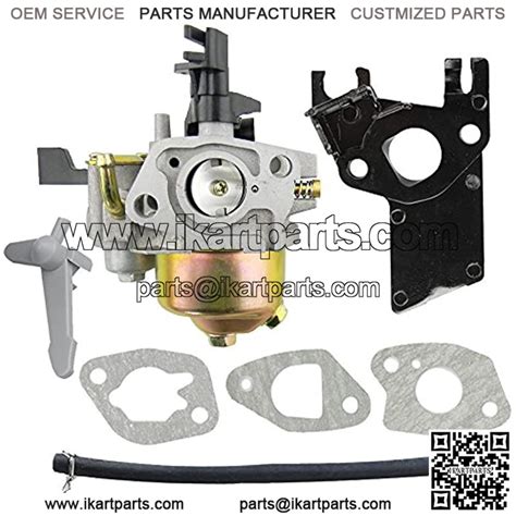 Carburetor With Insulator For Baja Warrior Heat Mb165 Mb200 163cc 196cc