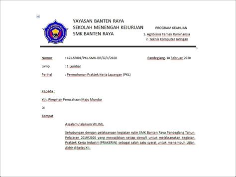 Contoh Surat Keterangan Pindah Siswa Paud Surat Keterangan Desain The