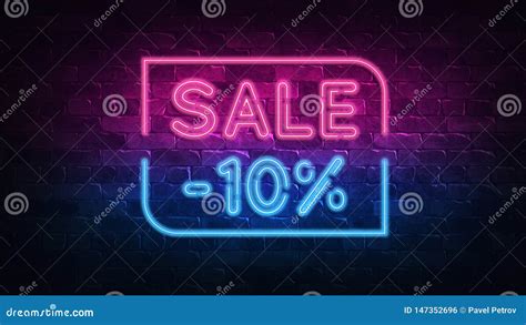 Sale 10 Off Neon Sign Purple And Blue Glow Neon Text Brick Wall Lit By Neon Lamps Night