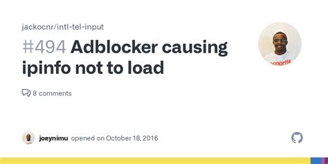 Adblocker Causing Ipinfo Not To Load Issue 494 Jackocnr Intl Tel