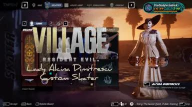 Resident Evil Village - Alcina Dimitrescu at Tony Hawk's Pro Skater 1 ...