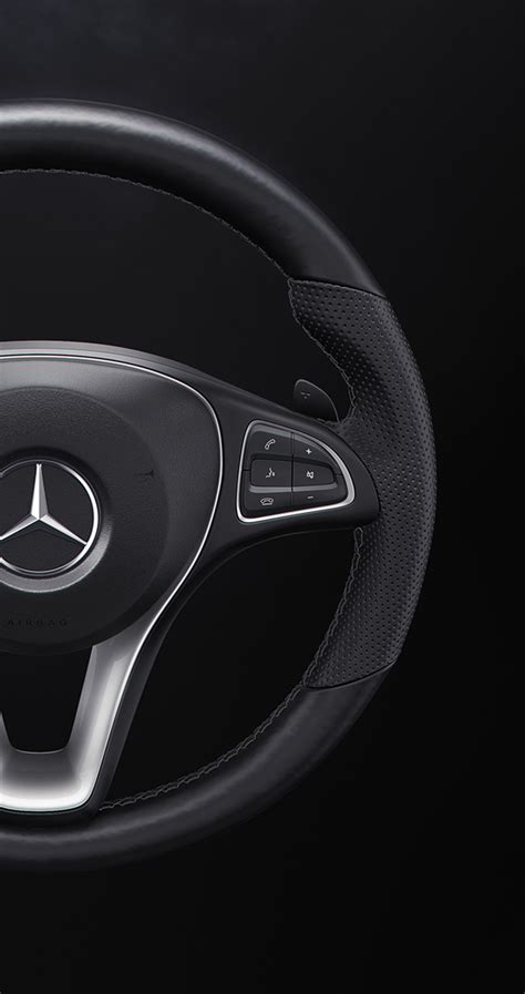 Product Shot C Class Steering Wheel Behance