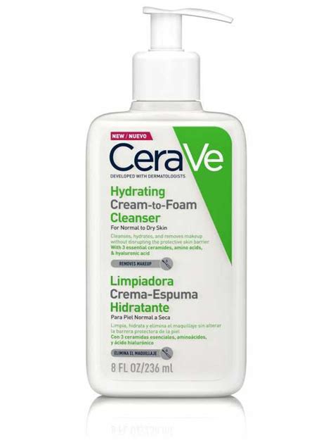 Cerave Hydrating Cream To Foam Cleanser 236ml Shop Today Get It