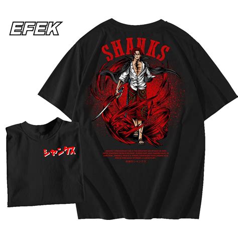 Jual Kaos Anime One Piece Akagami No Shanks New Series Tshirt Mangga