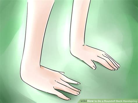 How To Do A Roundoff Back Handspring With Pictures Wikihow