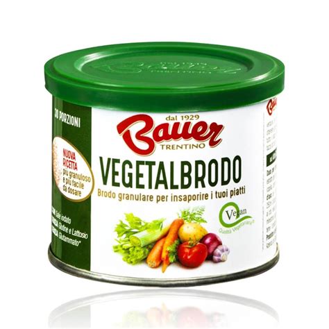 Brodo Granulare Vegetale Bauer In Vendita Online Paolo Market