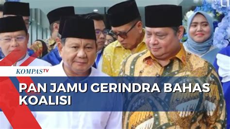 Usai Temui Pdi Perjuangan Pan Bertemu Gerindra Jajaki Koalisi Di