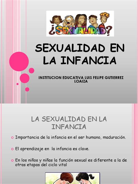 Diapositivas De Sexualidad En La Infancia La Sexualidad Humana Relaciones Interpersonales