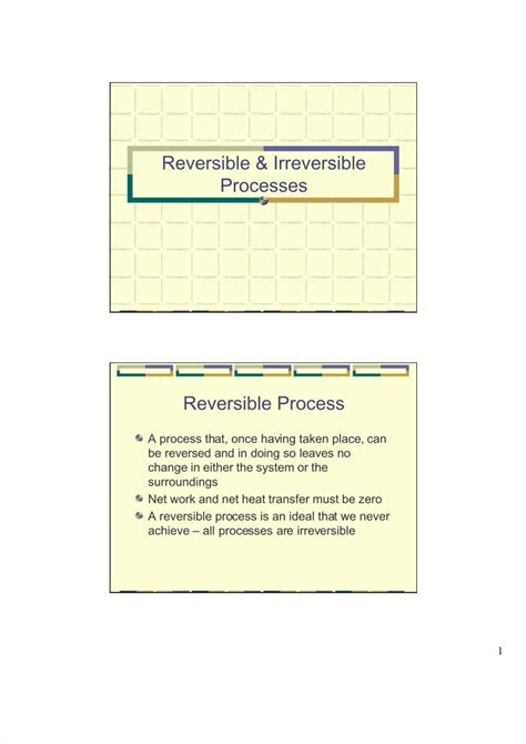 (PDF) Reversible & Irreversible Processes - DOKUMEN.TIPS