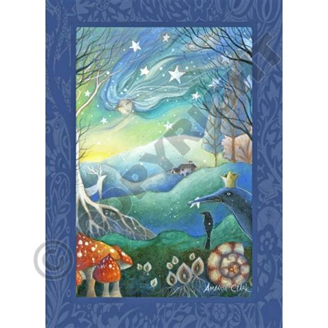 Yule Card Pagan Greeting Card Amanda Clark Yule Card