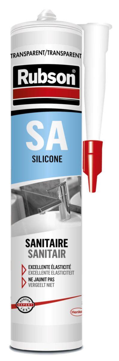 Mastic Silicone Rubson Sa Sanitaire Translucide Cartouche De Ml