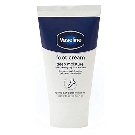 Vaseline Deep Moisture Foot Cream For Dry Cracked Feet Heel Non