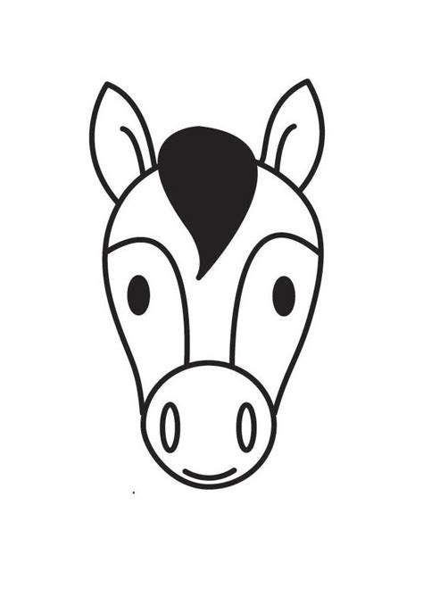 Coloring Page Horse Head Free Printable Coloring Pages Img 18414