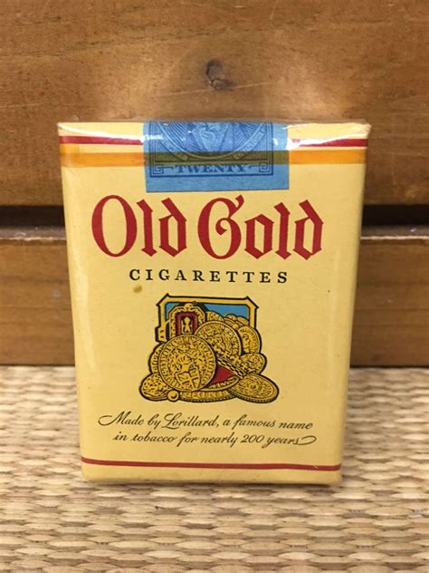 1947 Old Gold Cigarette Soft Pack By P Lorillard Company Danlys