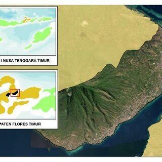 Gambar 1. Wilayah Penelitian (Kecamatan Larantuka) Prosesi mengelilingi ...