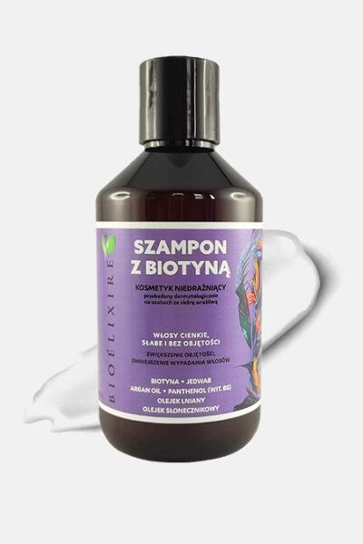 Bio Lixire Szampon Z Biotyn Ml Bioelixire