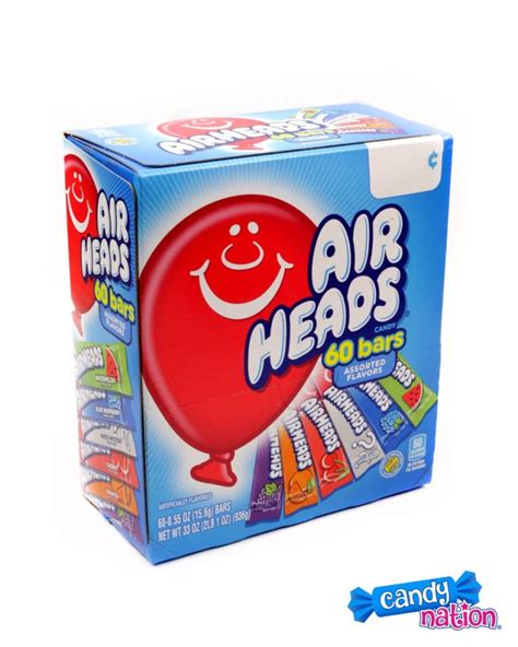 Airheads Candy Variety Pack 60 Piece - Fruit Assorted Candy