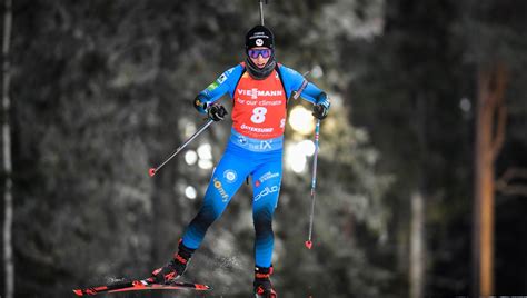 Coupe du monde de biathlon la Dauphinoise Anaïs Chevalier Bouchet